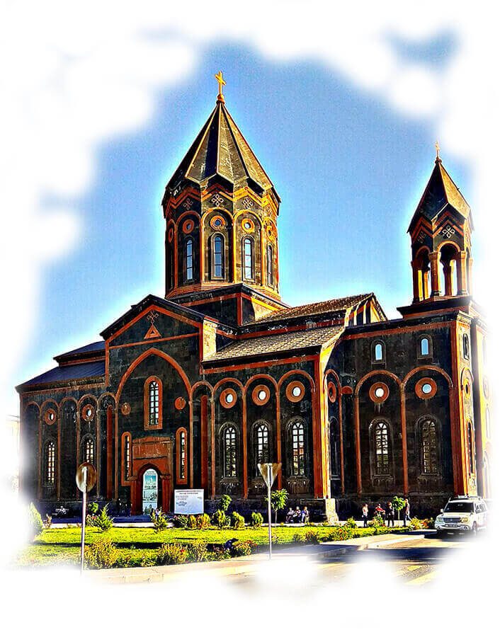 St. Amenaprkich church in Gyumri Shirak province of Armenia